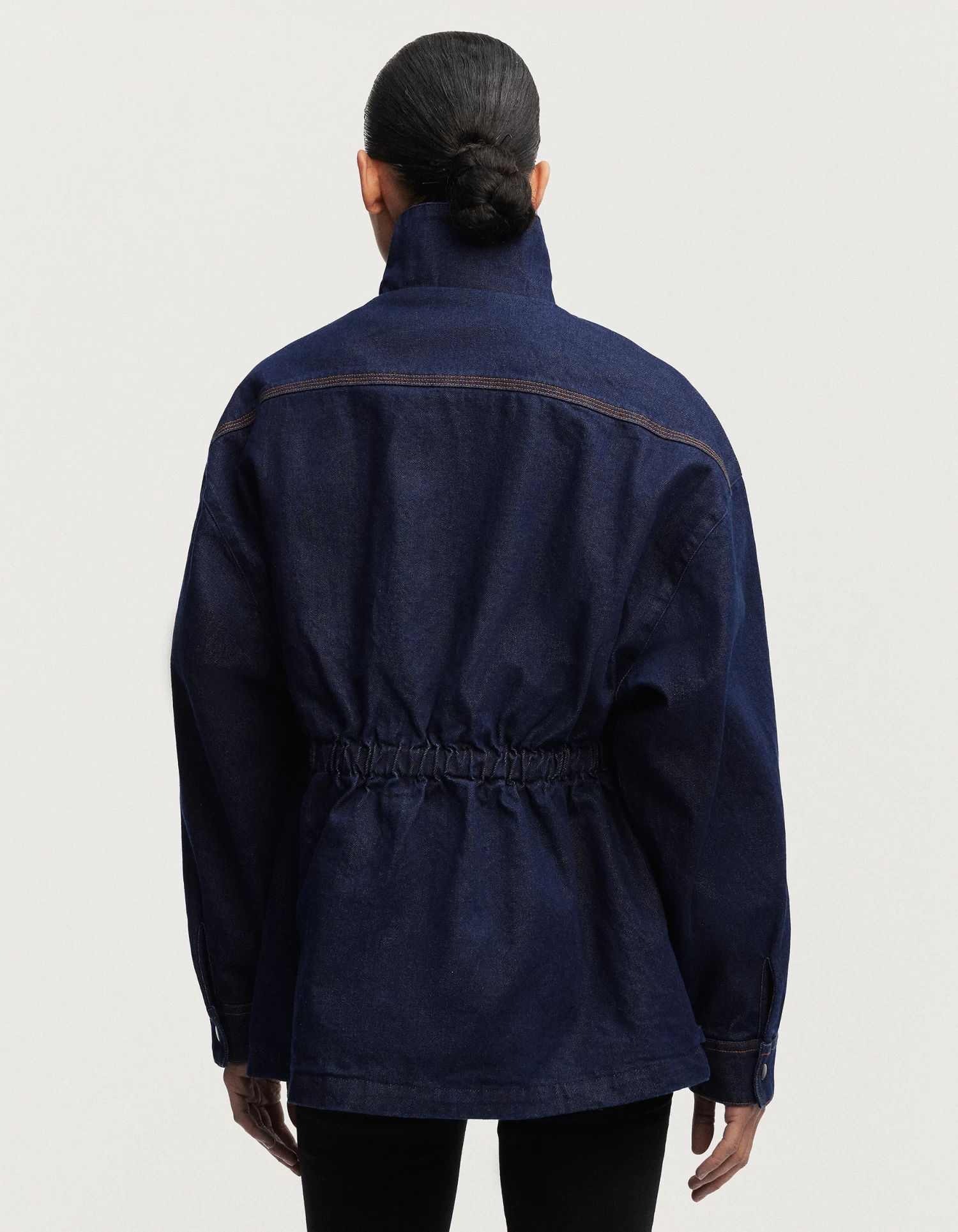 Denham ATSUKO CARGO JACKET Indigo Denim 6 Denham ATSUKO CARGO JACKET Indigo Denim - Afbeelding 4